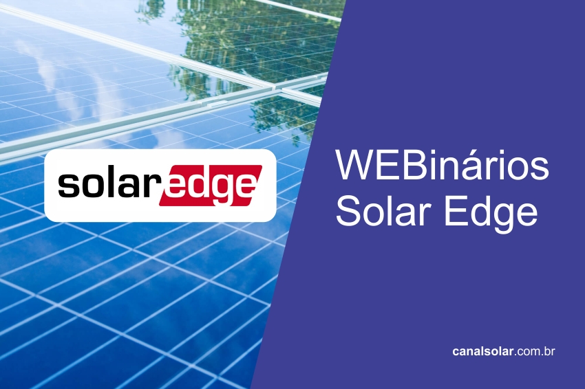 Agenda de webinários da SolarEdge para abril