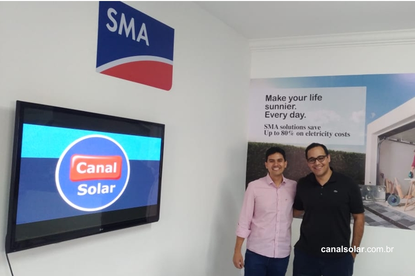 SMA inicia parceria com o Canal Solar
