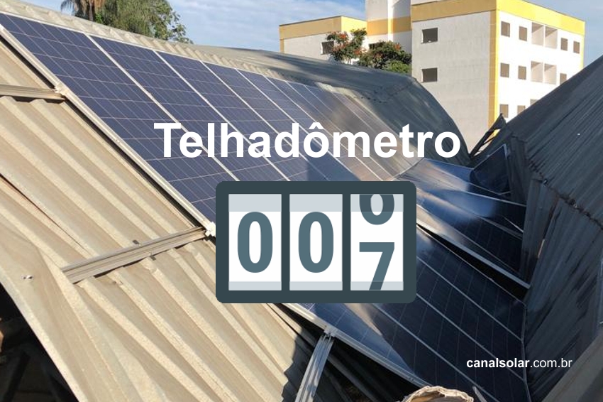 “Telhadômetro” do Canal Solar “Telhadômetro” do Canal Solar