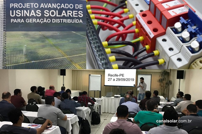 Projeto Avançado de Usinas Solares de GD até 5MW – Recife-PE – 27 a 29/09/219