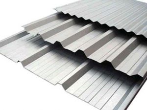 Figura 6 - Uma aplicação muito comum de aço galvanizado pode ser encontrada nas telhas metálicas. A galvanização protege o aço das intempéries e minimiza os efeitos da corrosão galvânica