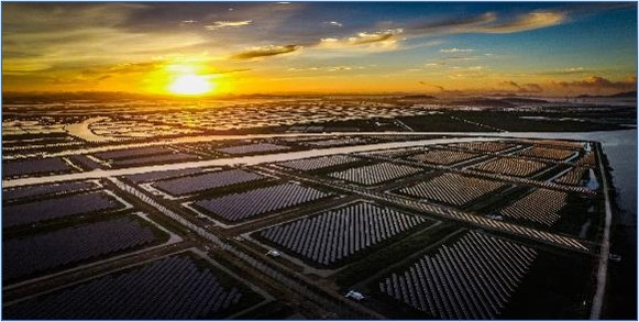 Projeto de usina solar com baterias na China baterias de 250 kW 1 MWh