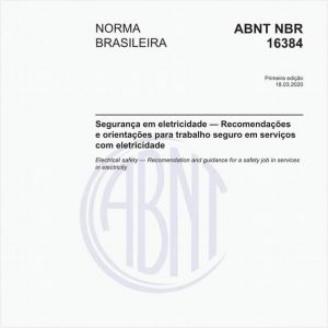 Figura 1: ABNT NBR 16384:2020. Fonte: Sérgio Santos