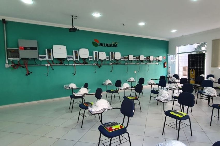 Bluesun inaugura centro de treinamento fotovoltaico no interior de São Paulo 