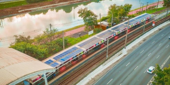 24-06-21-São Paulo inaugura 1ª estação de trem movida por energia solar