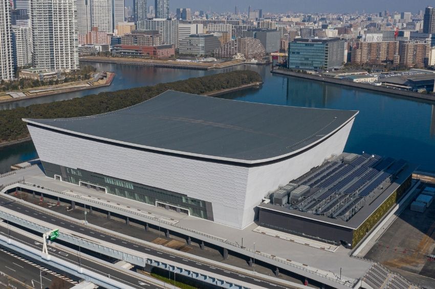 Arenas das Olimpíadas de Tóquio utilizam painéis de energia solar