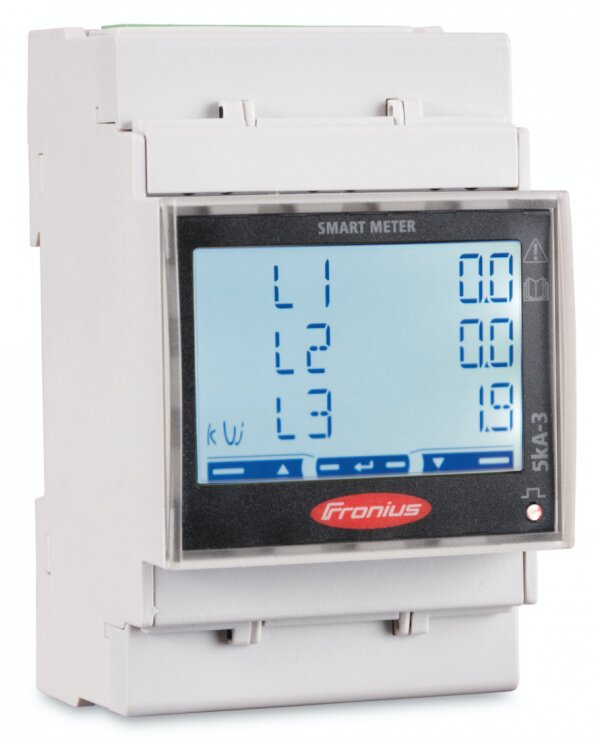 Medidor inteligente de energia que pode ser usado em sistemas com gestão da energia