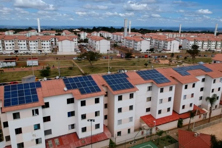 Condomínio gera a própria energia com uso de sistema fotovoltaico