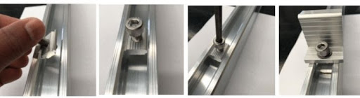 Figure 4: Fixing with Allen Key