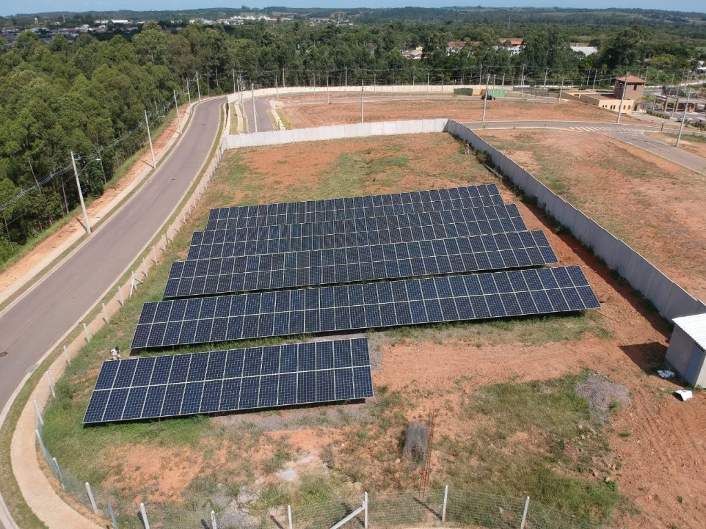 usina solo para consumo próprio do seminário São José, em Gravataí (RS)