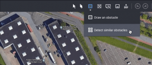 Detecção automática de obstáculos no SolarEdge Designer