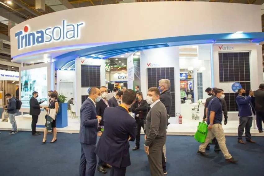 Trina Solar apresenta Vertex na Intersolar South America 2021
