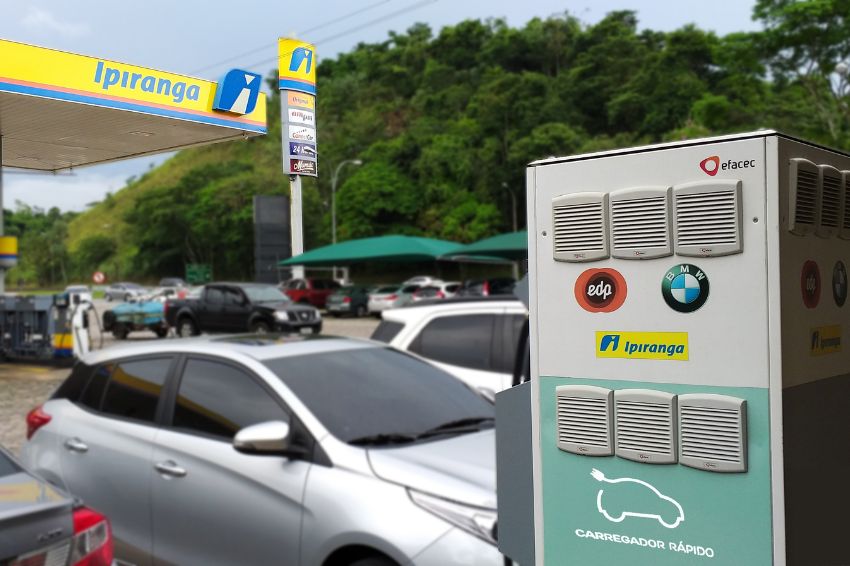 Rede Ipiranga oferece carregamento de veículos elétricos