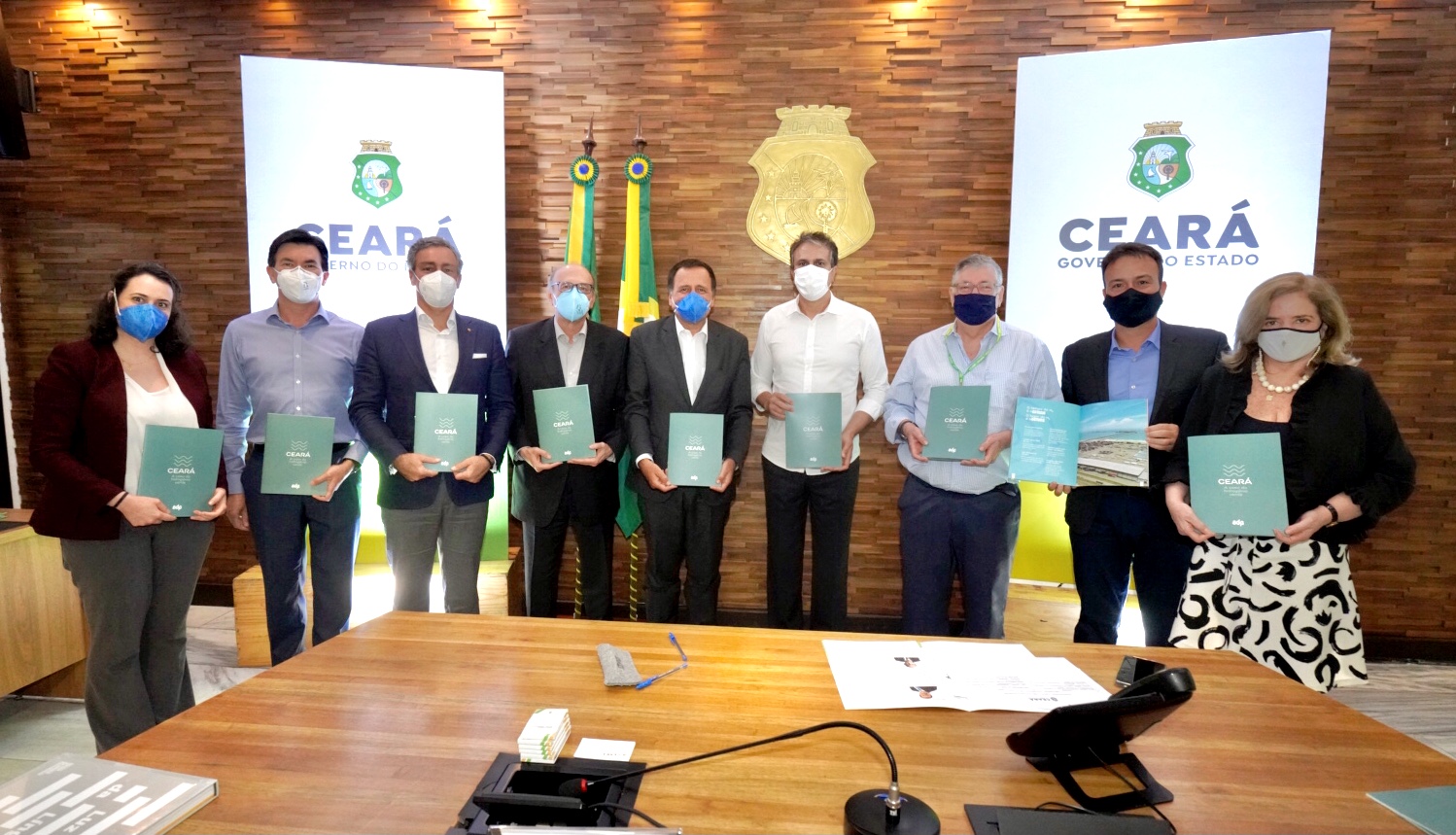 Governo do Ceará anuncia projeto-piloto de H2V. Foto: Carlos Gibaja/Gov. do Ceará