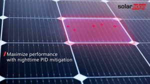 O Synergy Manager possui um recurso anti-PID, que regenera as células fotovoltaicas e reduz sua degradação ao longo do tempo 