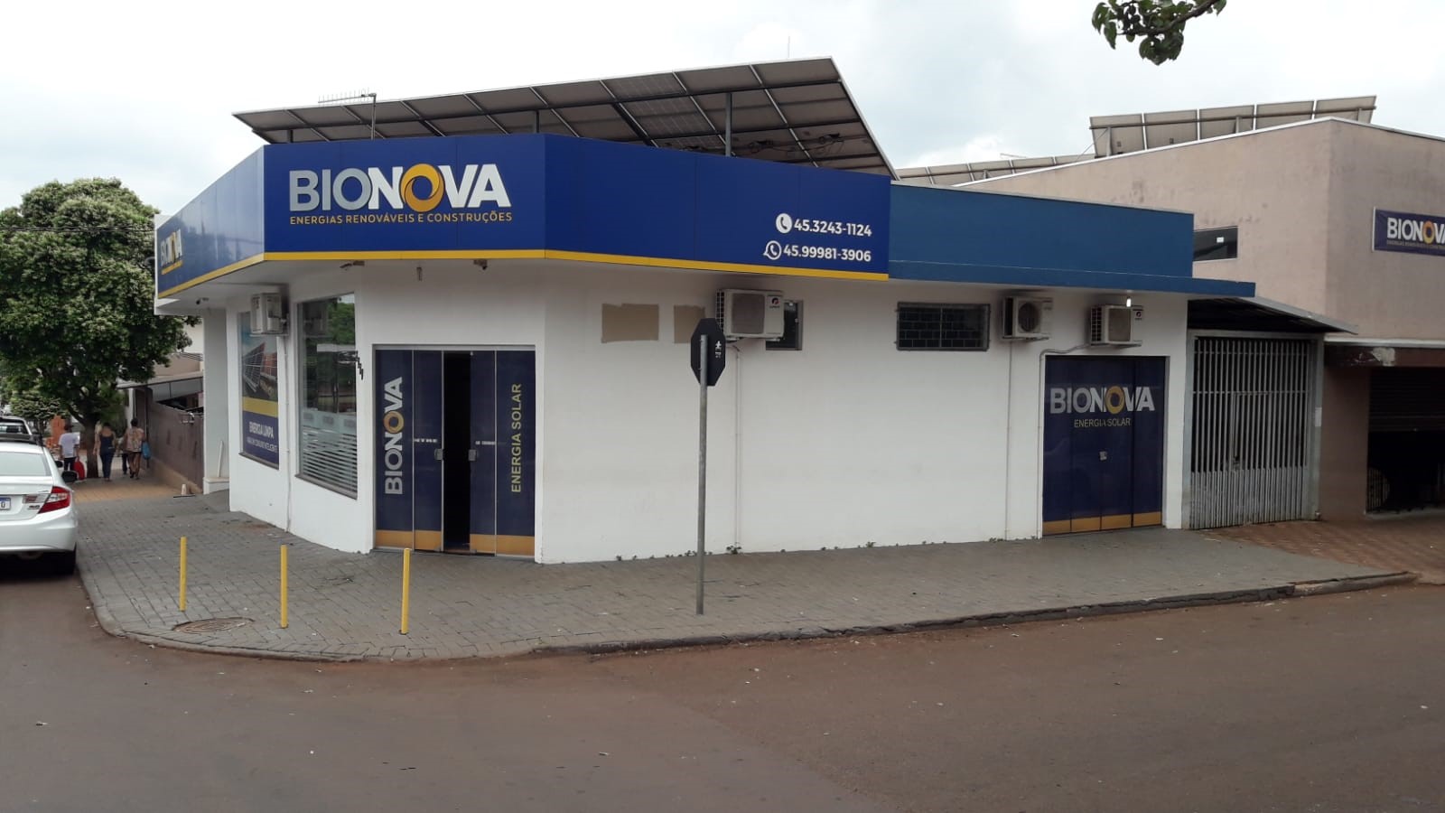 Escritório da Bionova, em Nova Aurora (PR). Foto: Divulgação