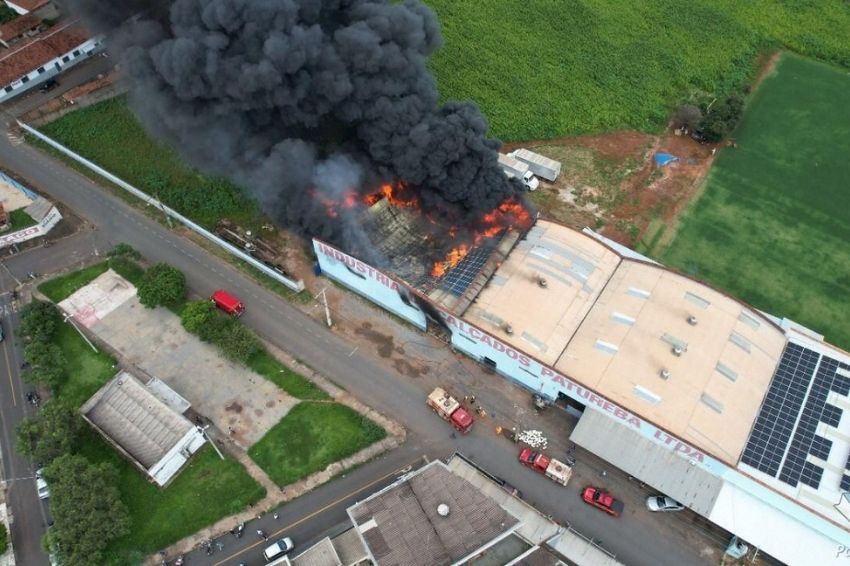 Sistema FV é atingido por incêndio em fábrica de Minas Gerais