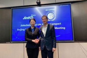 Jinko e UNGC discutem sobre tecnologia fotovoltaica e sustentabilidade