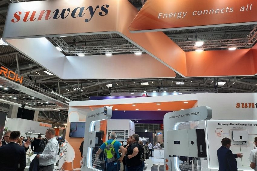 Sunways mostra inversores e soluções de armazenamento na Intersolar Europa