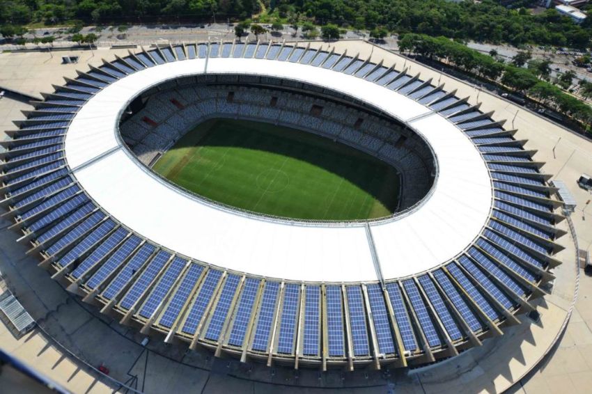Energia solar está cada vez mais presente nos clubes de futebol 