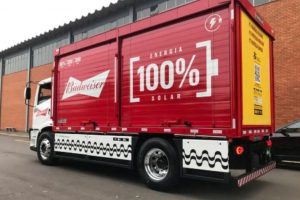 Budweiser energia solar