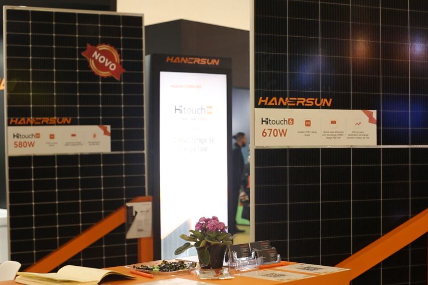 Hanersun lança módulo fotovoltaico com 22,44% de eficiência