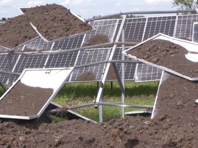 Guerra já destruiu pelo menos 40% da infraestrutura solar na Ucrânia