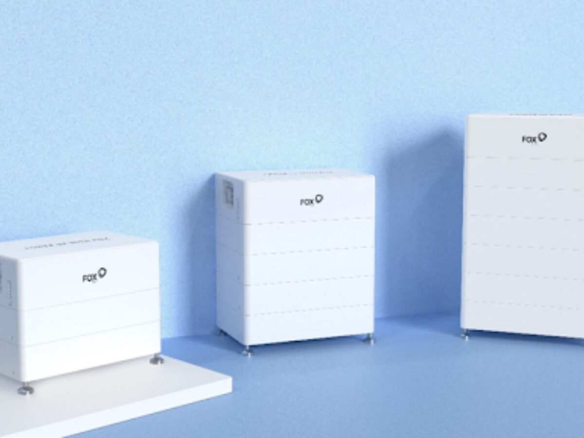 FoxESS integrated battery design optimizes installation time by 20%