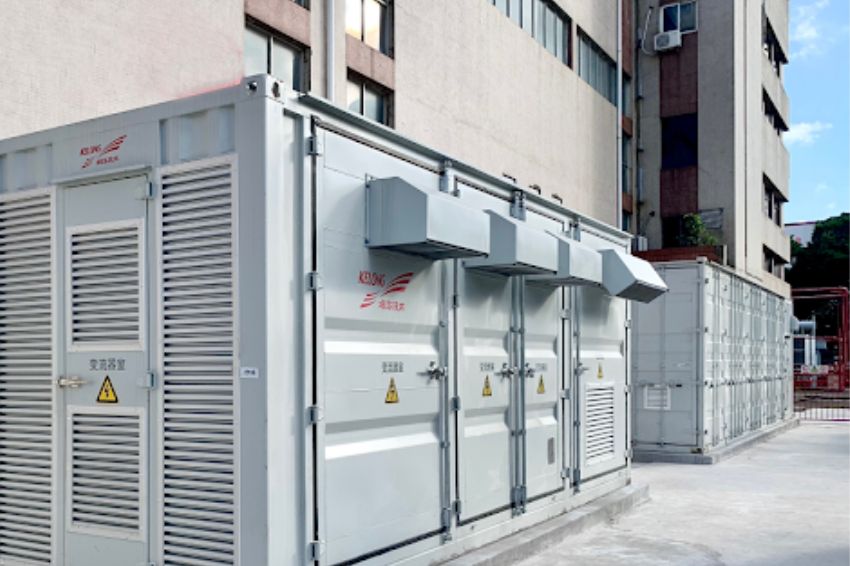 ESS (Energy Storage Systems) da Kehua Tech. Foto: Reprodução