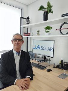 Fernando Castro, country manager da JA Solar no Brasil. Foto: Reprodução
