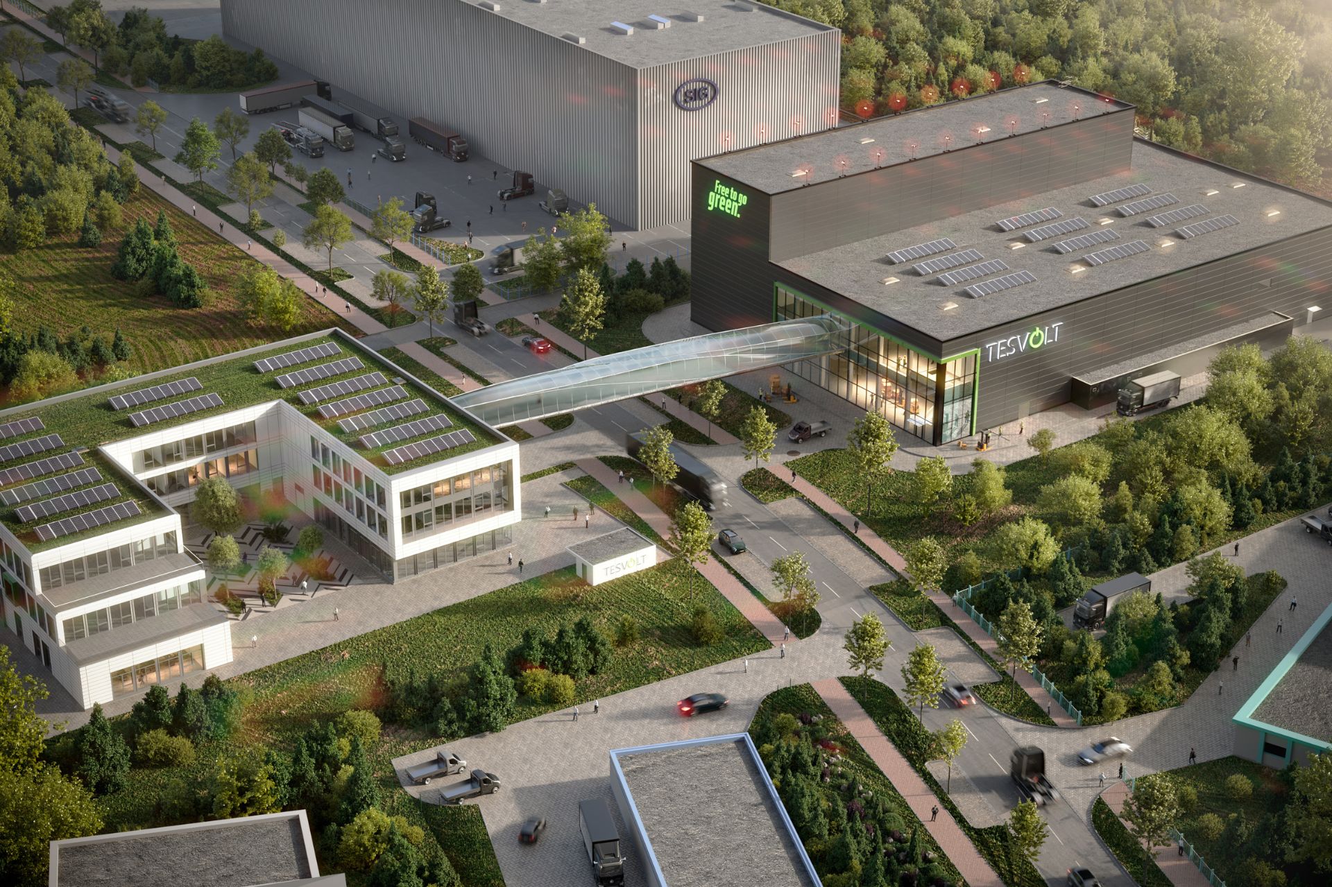 Nova fábrica da Tesvolt produzirá 80 mil sistemas de armazenamento por ano