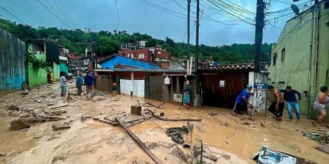 Canal Solar Litoral norte de SP tem falta de energia devido às fortes chuvas