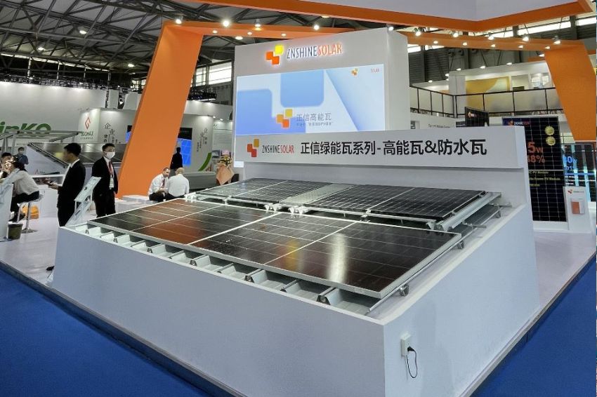 ZNShine Solar lança sistema de telhado integrado e módulos TOPCon