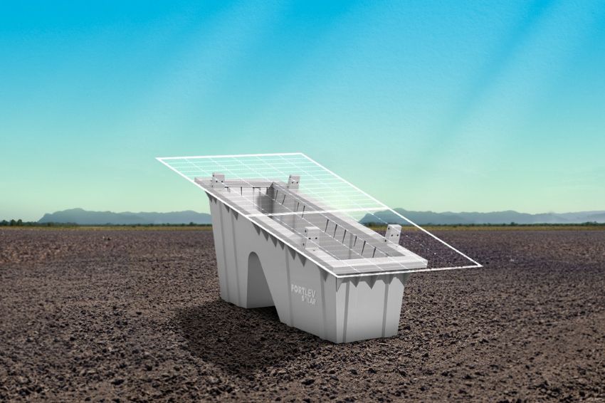 Fortlev Solar lança estrutura 100% em polietileno para montagem de painéis