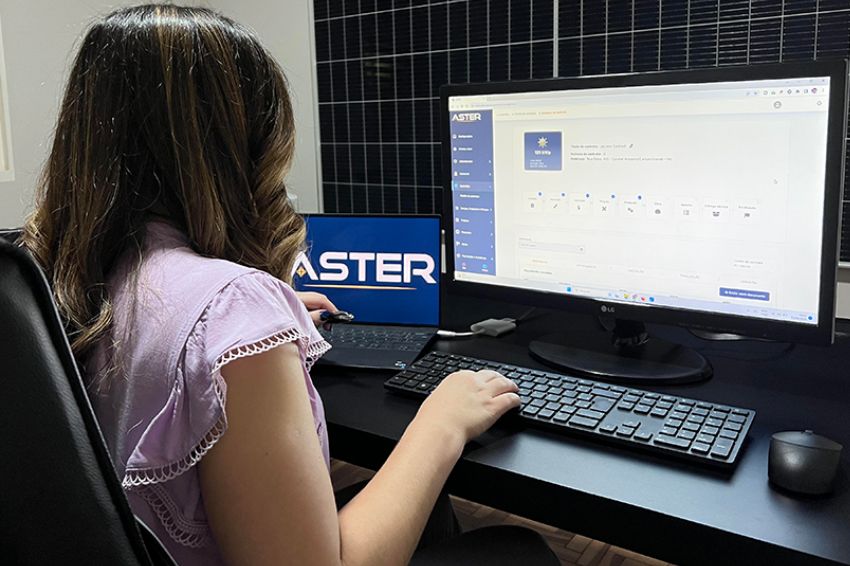Aster lançará software de gestão empresarial para o setor FV
