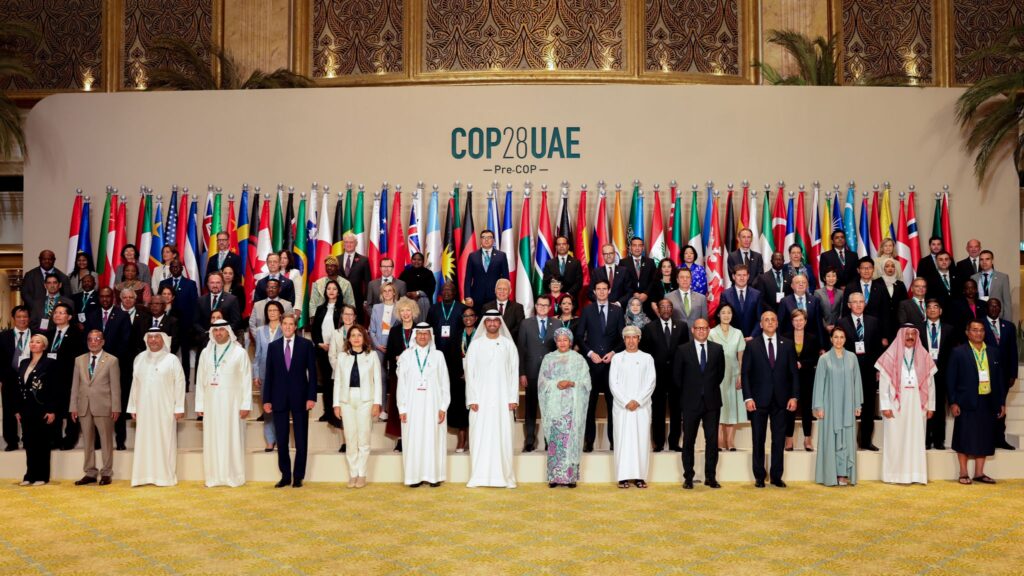 Cúpula Pré-COP 28 realizada em Abu-Dhabi. Foto: Reprodução