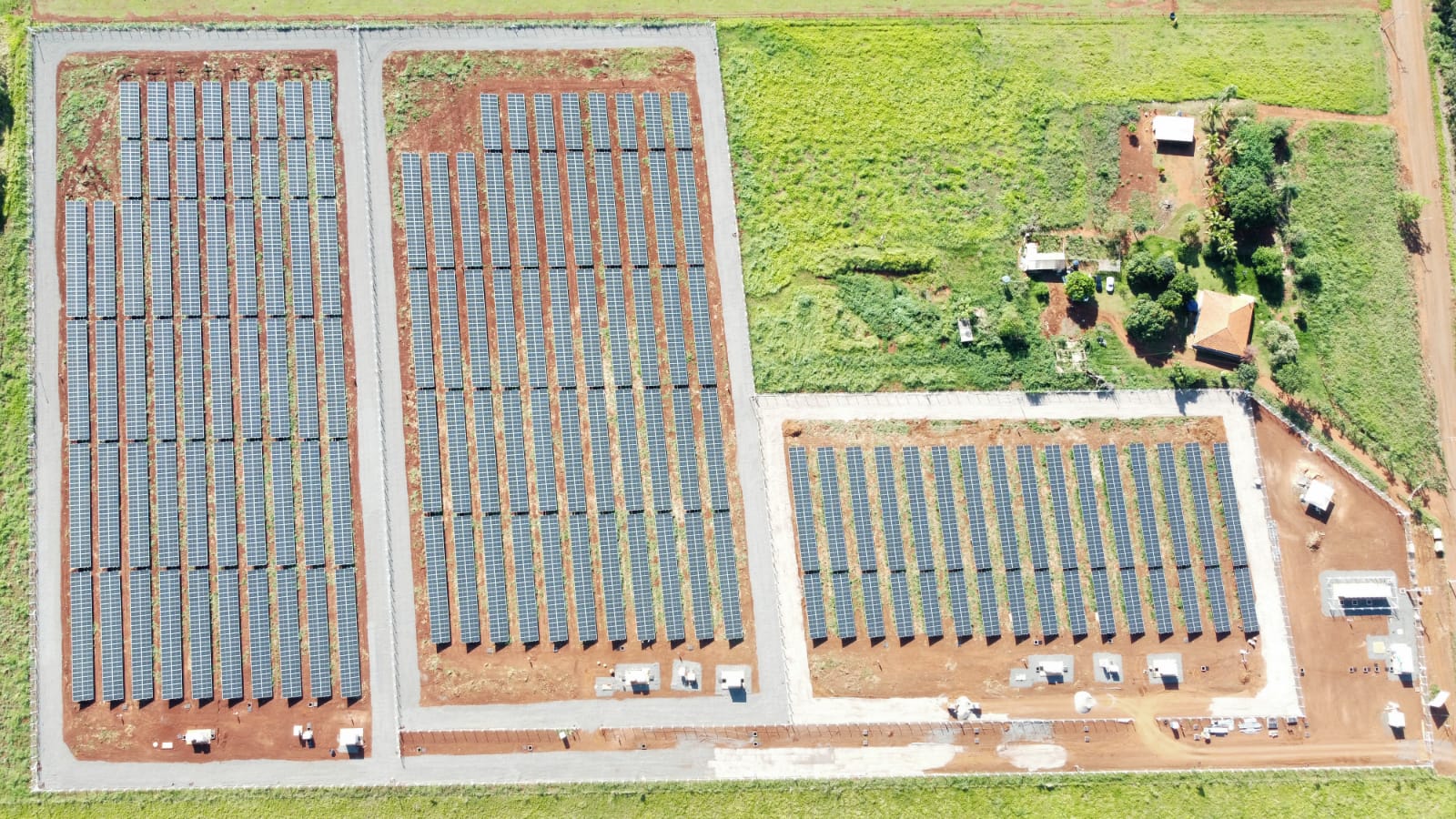 Campo Grande 1, em Mato Grosso do Sul, também com painéis da JA Solar. Foto: Alsol/Divulgação