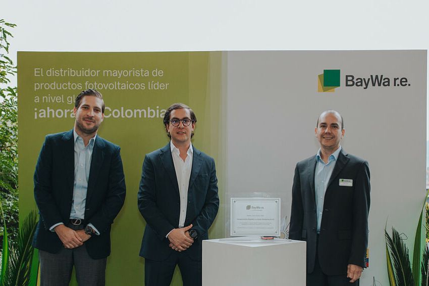 BayWa re Solar Trade abre novo centro de distribuição solar em Medellín, Colômbia