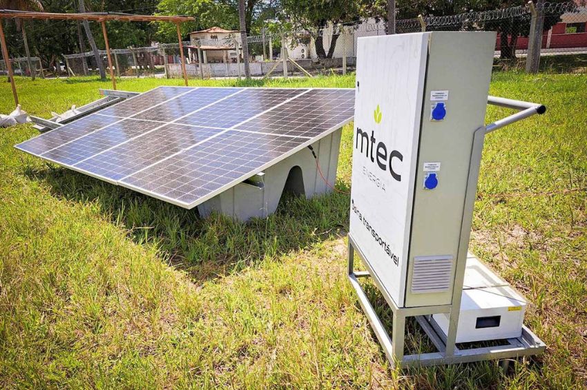 Exército brasileiro usa energia solar na Operação Guararapes