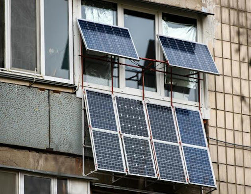 Figura 2: Sistema fotovoltaico de varanda