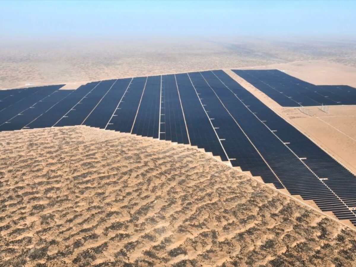 300 MW Tengger Desert project commissioned in China