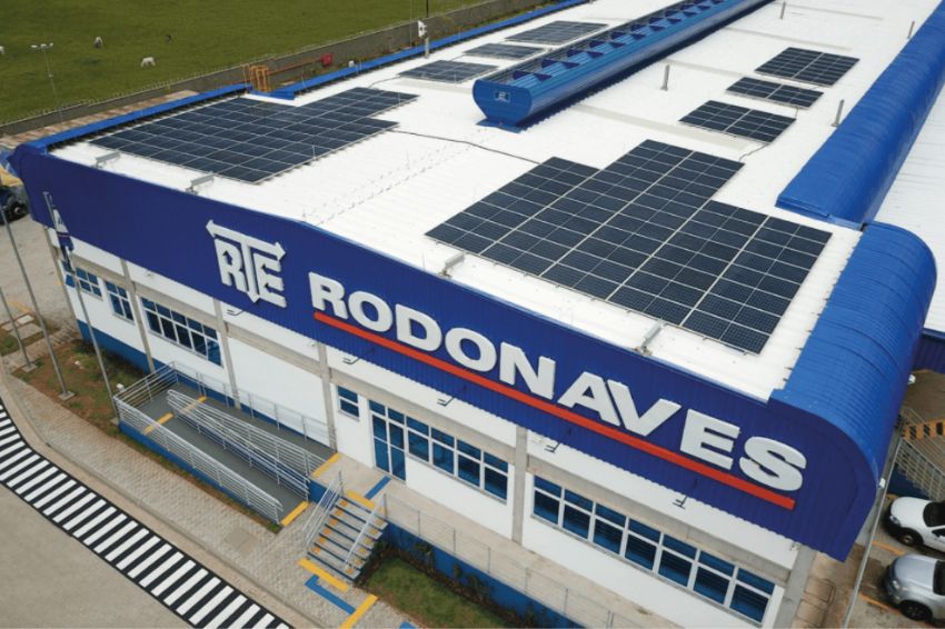 Grupo Rodonaves reduz emissão de poluentes com uso de energia renovável