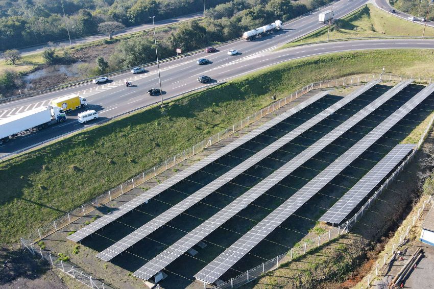 Grupo CCR amplia produção de energia solar nas margens das rodovias