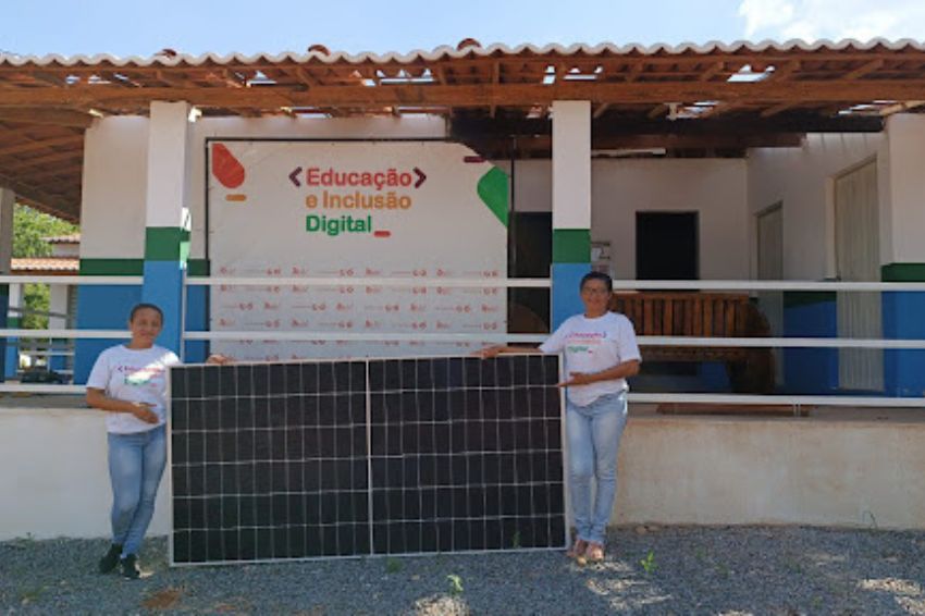 Escolas do Ceará recebem painéis solares e computadores da Lightsource bp