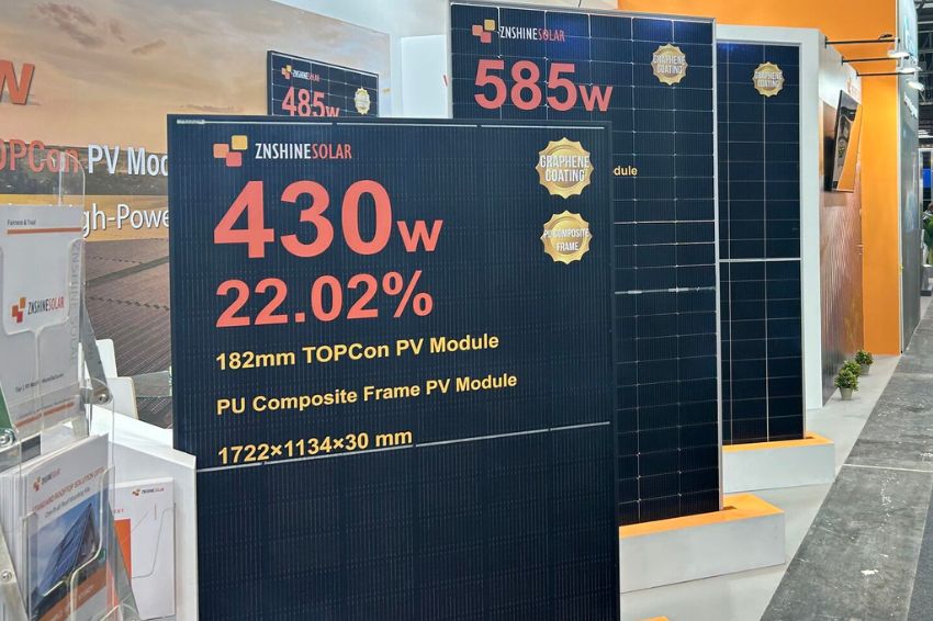 ZNShine Solar exibirá portfólio de produtos na Intersolar Summit Nordeste