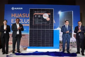 Huasun módulo HJT tecnologia zero busbar