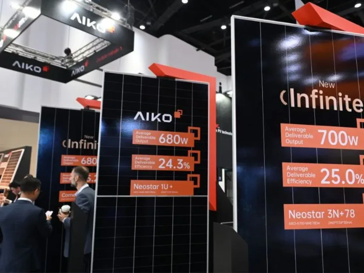 aikoページ AIKO expands its presence in the global photovoltaic market