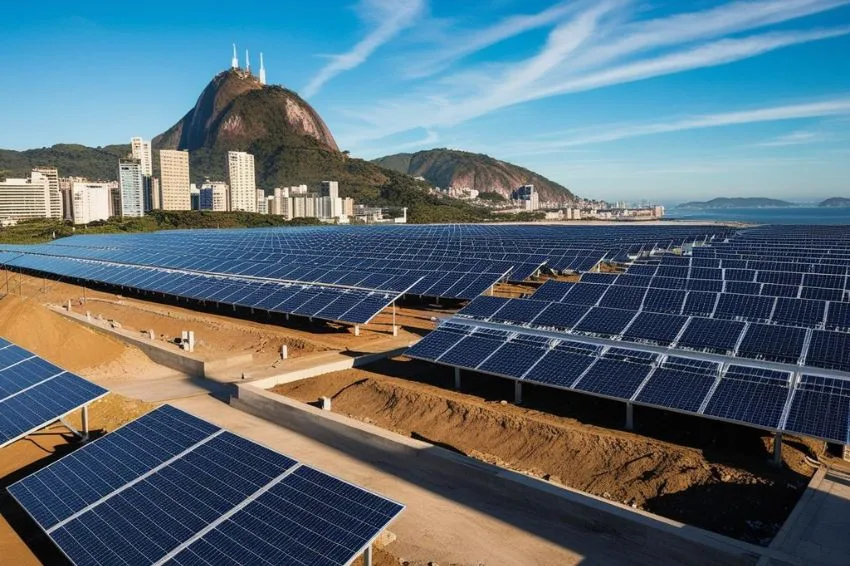 Projeto transformará aterro sanitário em usina de energia solar no Rio de Janeiro