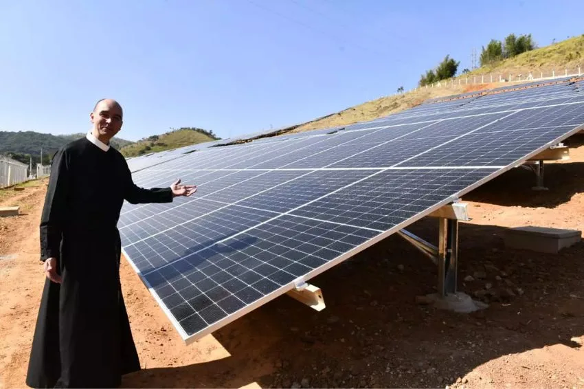 Nova usina solar começa a operar no Santuário Nacional de Aparecida