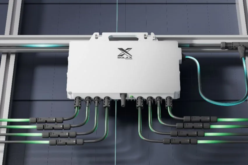 Canal-Solar - SolaX lança microinversor de 1875 W para ajudar no fast track